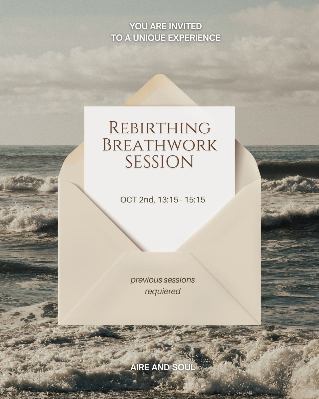 Rebirthing Breathwork Session — Stamford, 2 October
