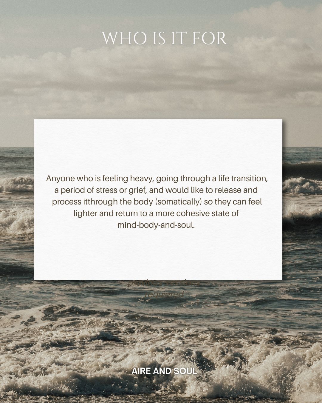 Rebirthing Breathwork Session — Stamford, 2 October